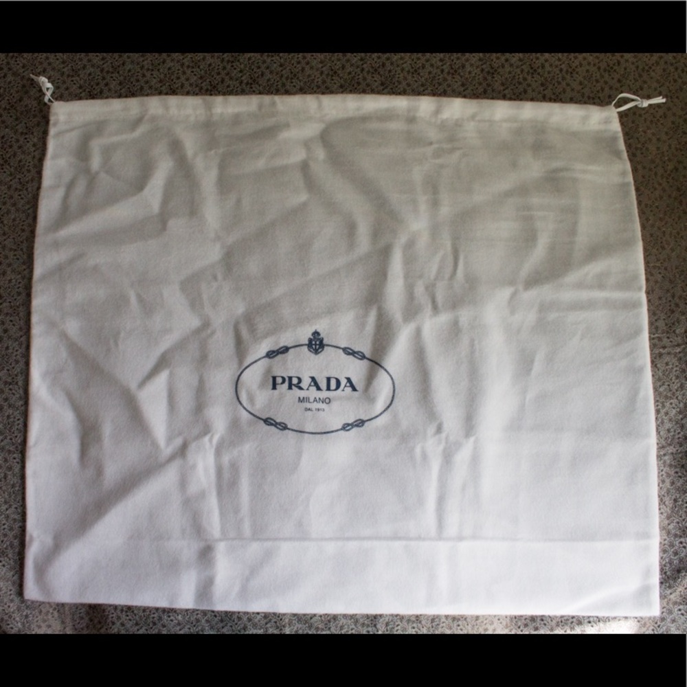Prada Drawstring Dust Bag 23"x19"